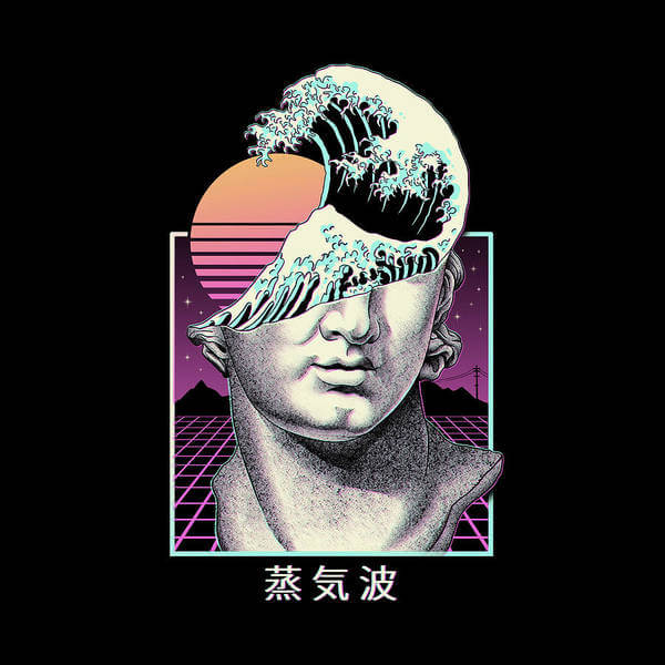 a picture of vaporwave art