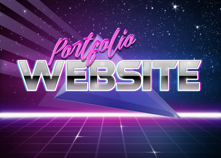 a picture saying Portfolio Website Project